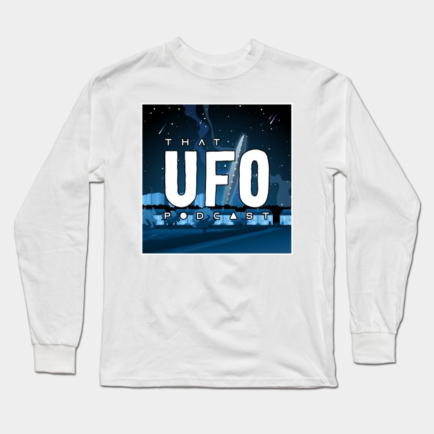 That UFO Podcast (Winter / Square) Long Sleeve T-Shirt by 33oz Creative